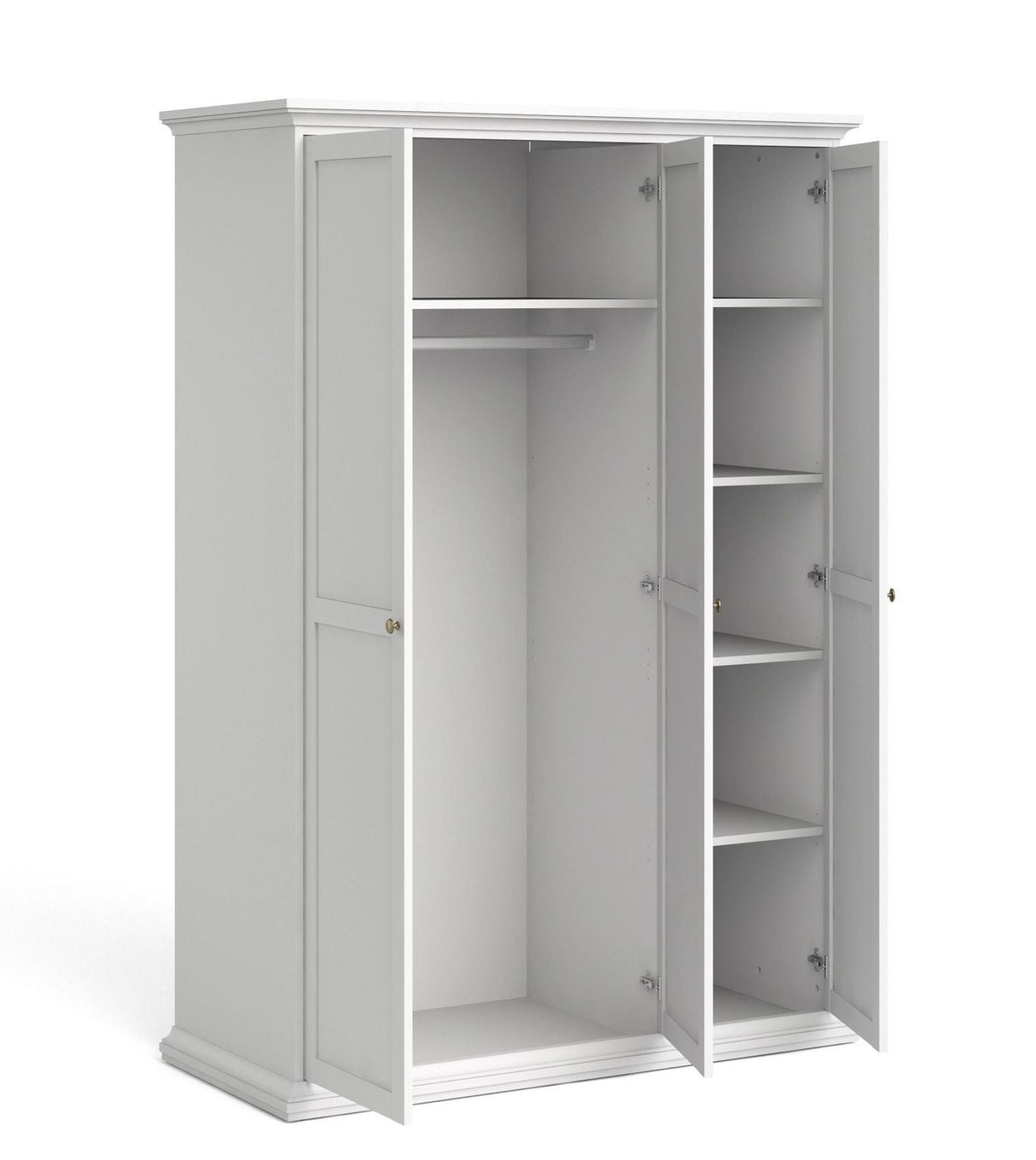 Paris Wardrobe 200x138 - White