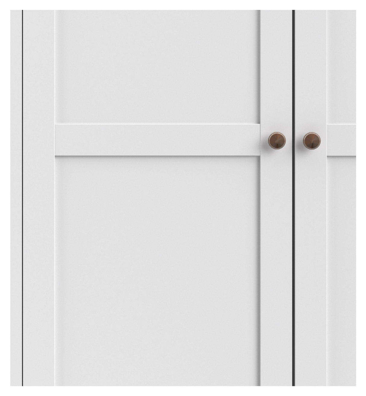 Paris Wardrobe 200x96 - White