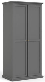 Paris Wardrobe 200x96 - Matte gray