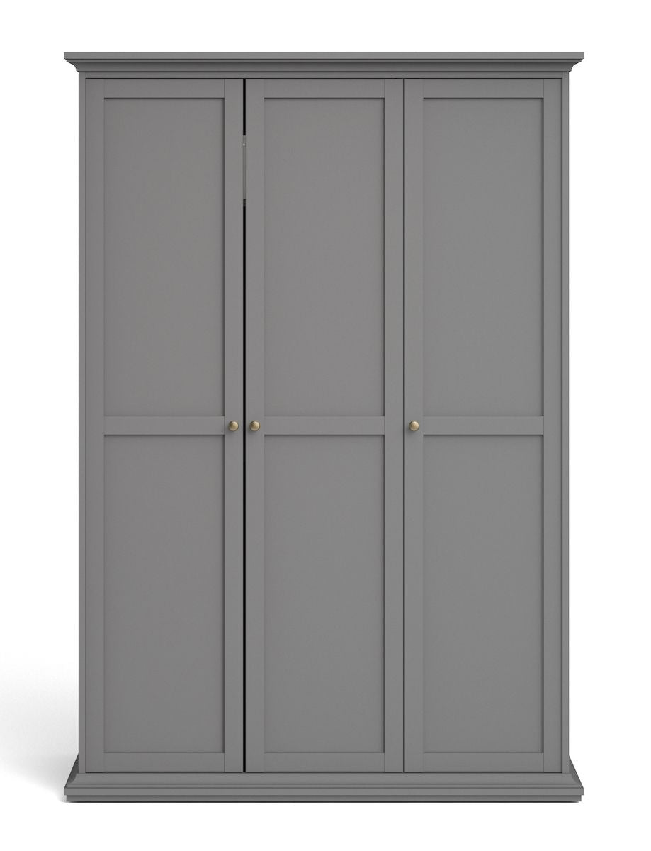 Paris Wardrobe 200x138 - Matte gray