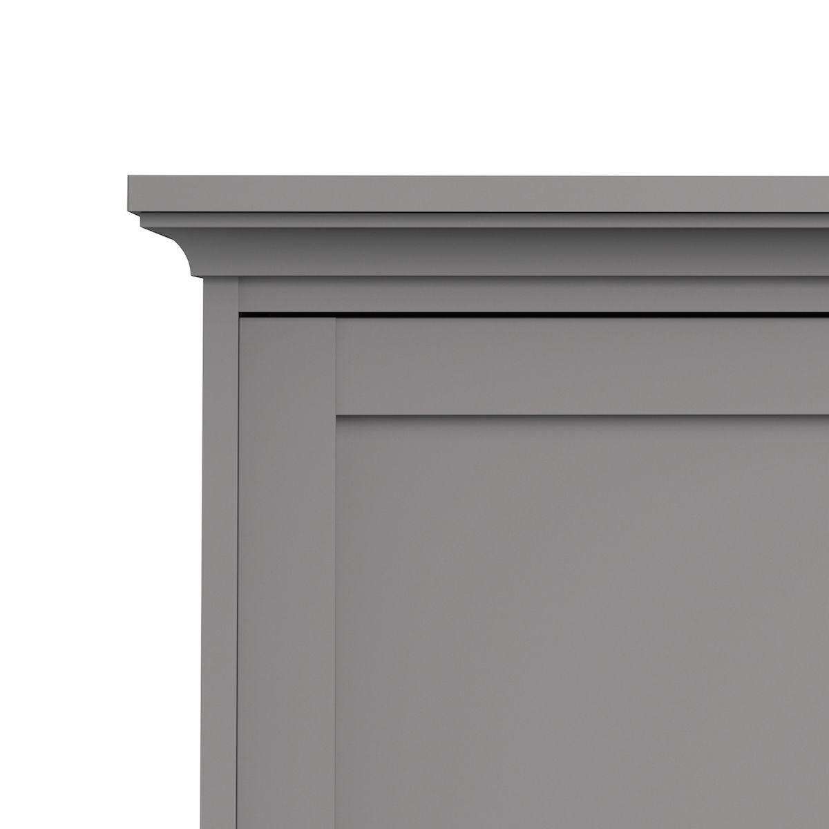 Paris Wardrobe 200x138 - Matte gray