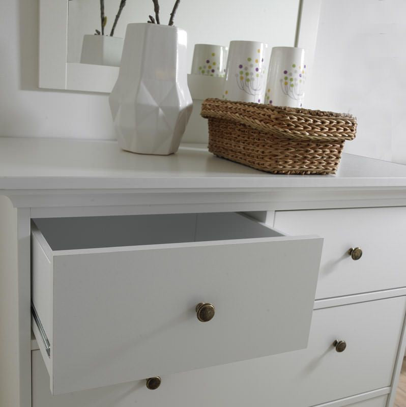 Paris Chest w. 4 drawers - White