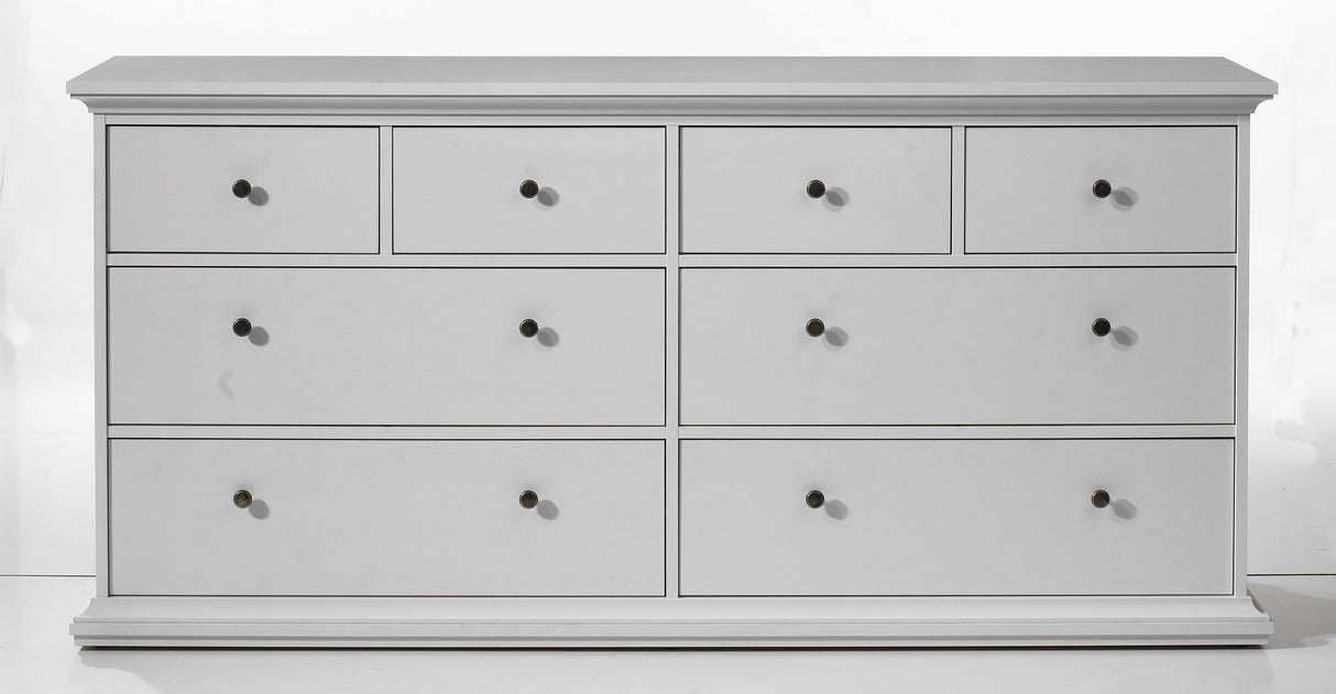 Paris Chest w. 8 drawers - White