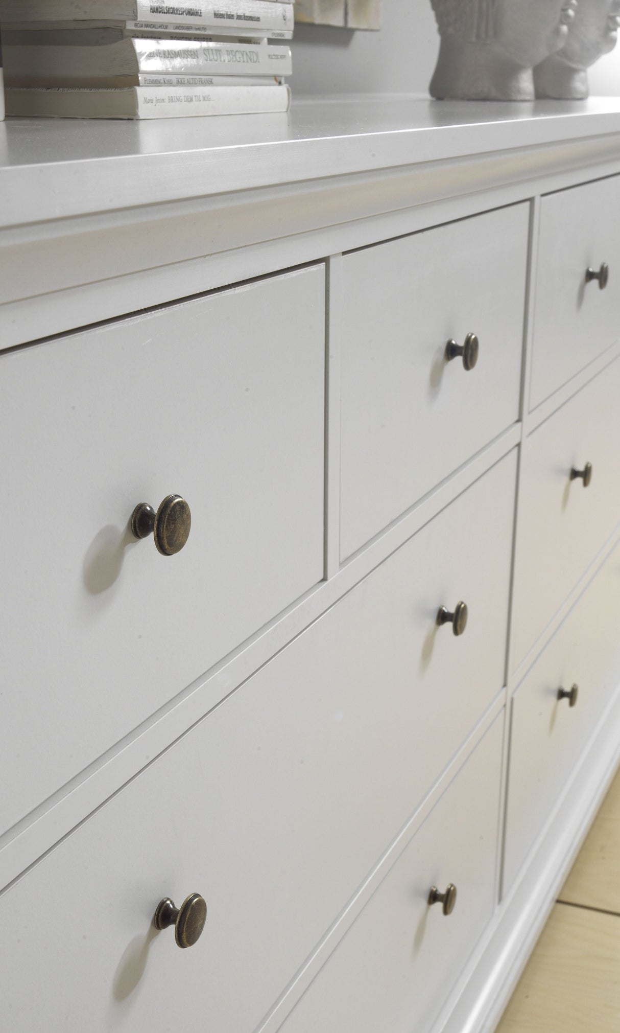 Paris Chest w. 8 drawers - White