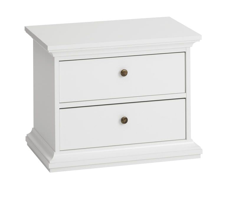 Paris Bedside table - White H:49