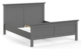 Paris Bed frame 160x200 - Matte gray