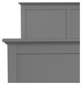 Paris Bed frame 160x200 - Matte gray