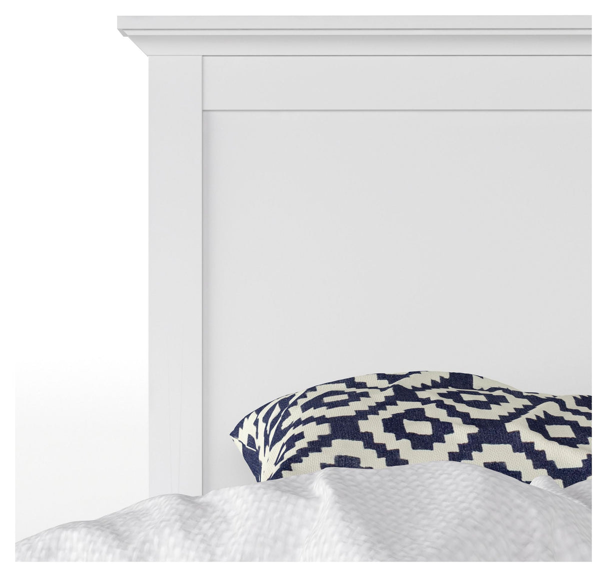 Paris Bed Frame - White 140x200