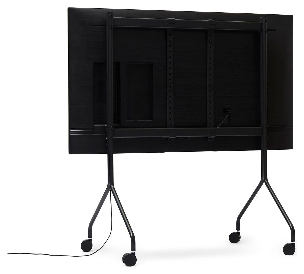 Moon Rollin' TV Stand for 40-70" w. wheels, Charcoal