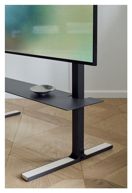 Plate Shelf for TV Stand, Charcoal