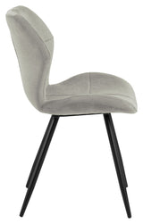 Petri Dining chair, Holly fabric sand