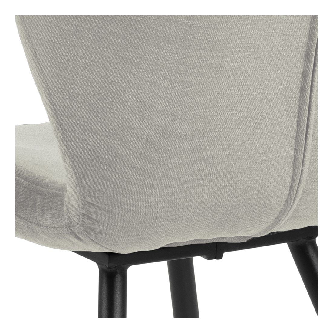 Petri Dining chair, Holly fabric sand