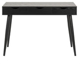 Piper Desk w/3 Drawers, Black