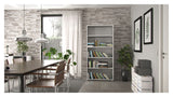 Prima Bookshelf - White w/4 shelves