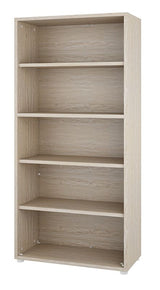 Prima Bookshelf - Light wood/Oak w/4 shelves