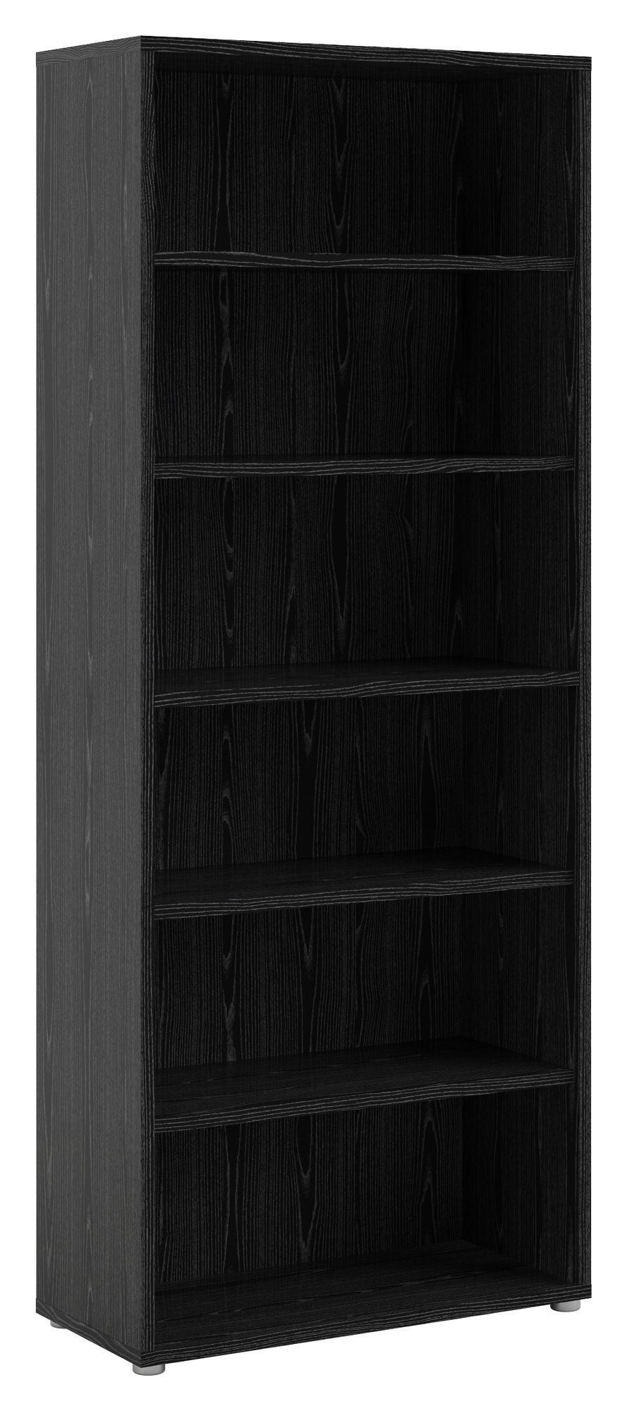 Prima Bookshelf - Black w/5 shelves