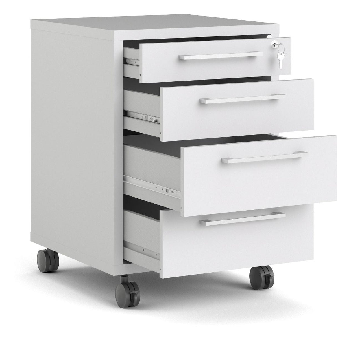 Prima Drawer module - White w/4 drawers