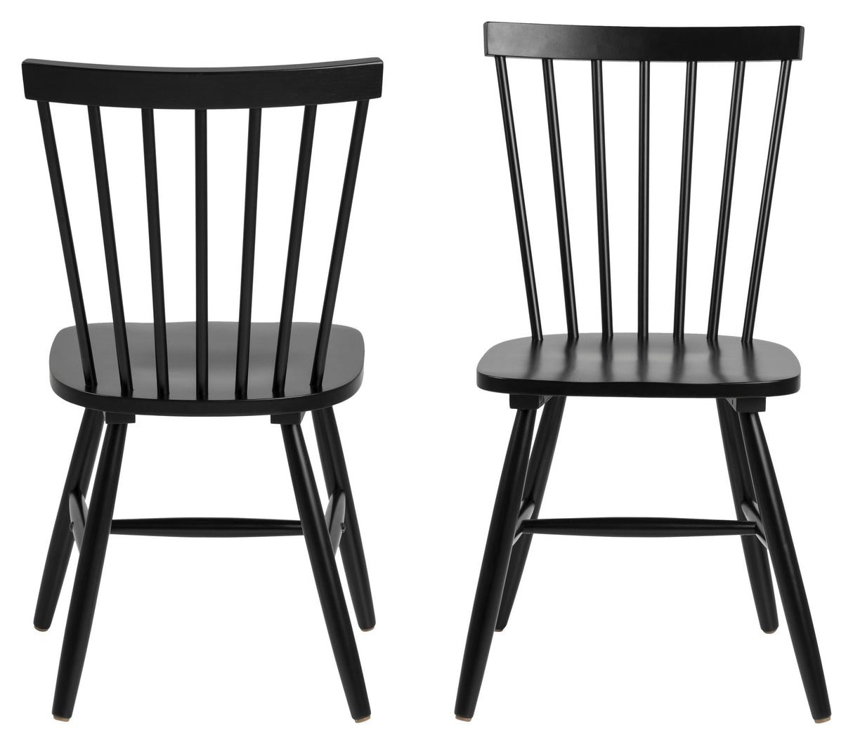 Riano Dining chair, Black birch