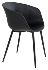 Roda Dining Chair, Black