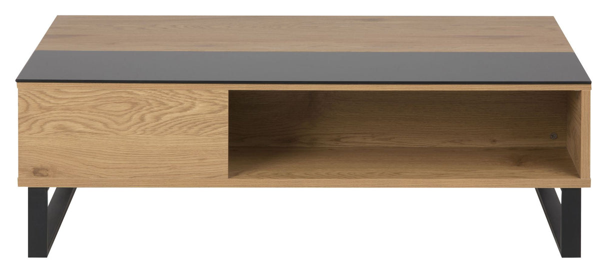 Rody Coffee table w/storage, Black