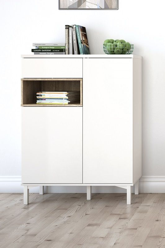 Roomers Sideboard - White B:88