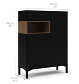 Roomers Sideboard - Black B:88