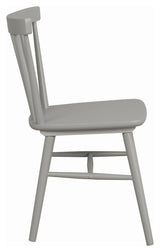 Akita Dining Chair Gray Rubber Tree