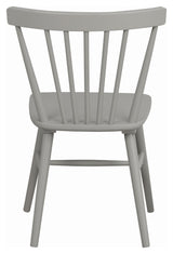 Akita Dining Chair Gray Rubber Tree