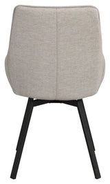 Alison Dining chair with swivel function, Beige