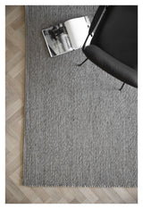 Auckland Wool Carpet, 200x290, Gray