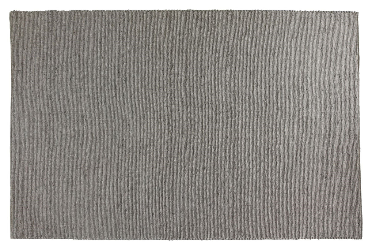 Auckland Wool Carpet, 240x340, Gray