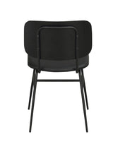 Brent Dining chair, Black ash