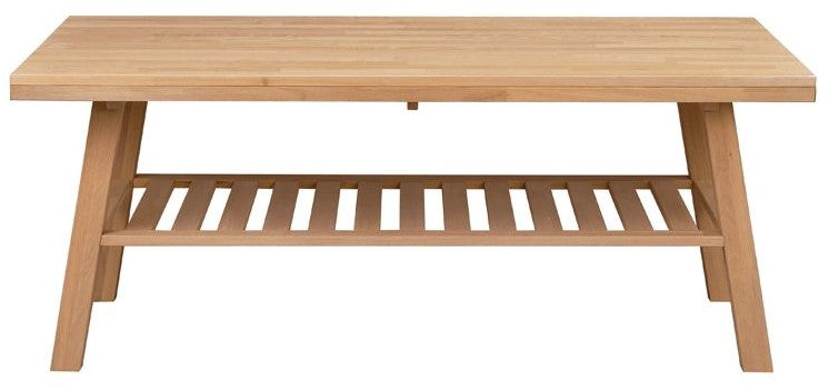 Brooklyn Coffee Table, 100%® lacquered oak - 130x75