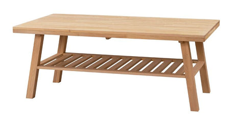 Brooklyn Coffee Table, 100%® lacquered oak - 130x75