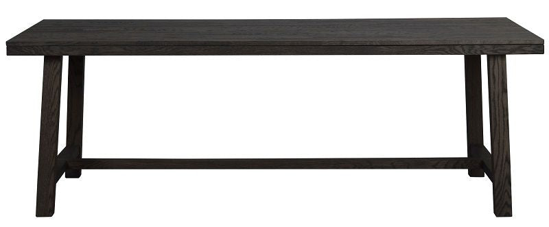 Brooklyn Dining table, brushed dark stained oak, 220x95