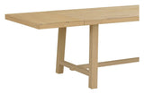 Brooklyn Dining table, brushed lacquered oak, 220x95