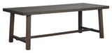 Brooklyn Dining table, brushed dark stained oak, 220x95