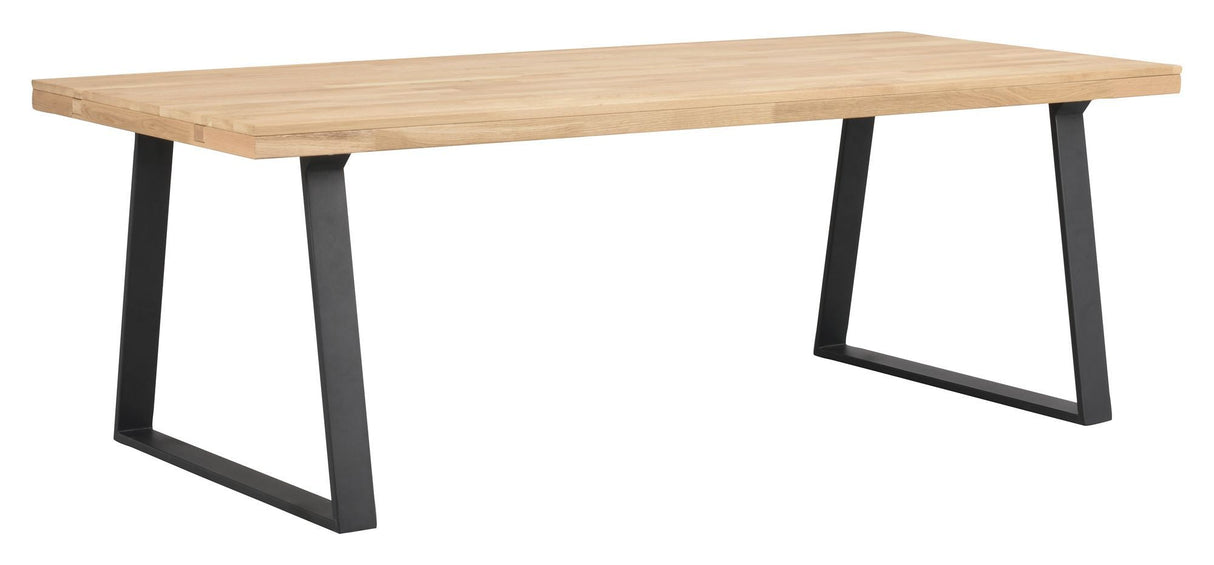 Brooklyn Dining table with U-legs - Oak, 170x95