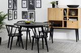 Carmen Dining Chair - Black