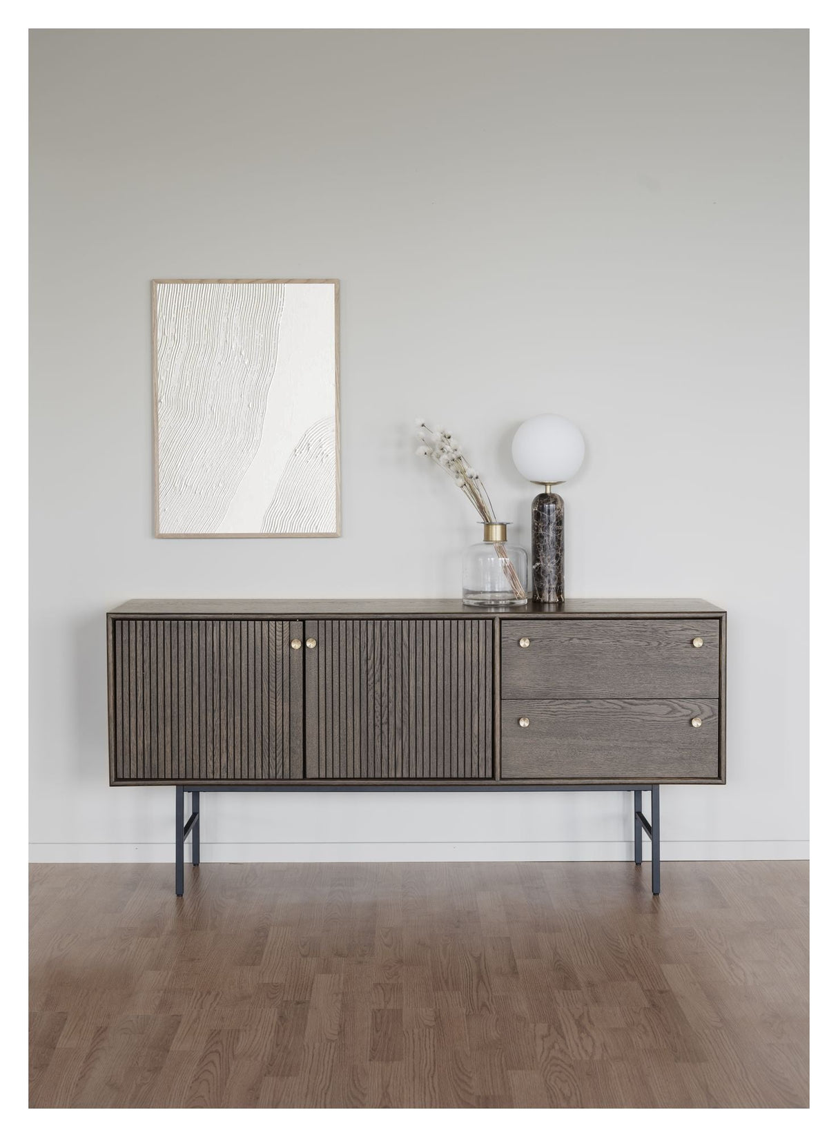 Clearbrook Sideboard, stained oak veneer