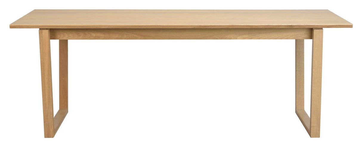 Colonsay Dining table, Oak veneer, 215x96