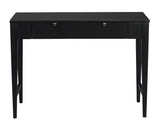 Confetti Console Table, Black oak veneer