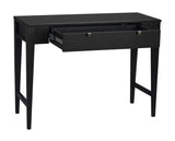 Confetti Console Table, Black oak veneer