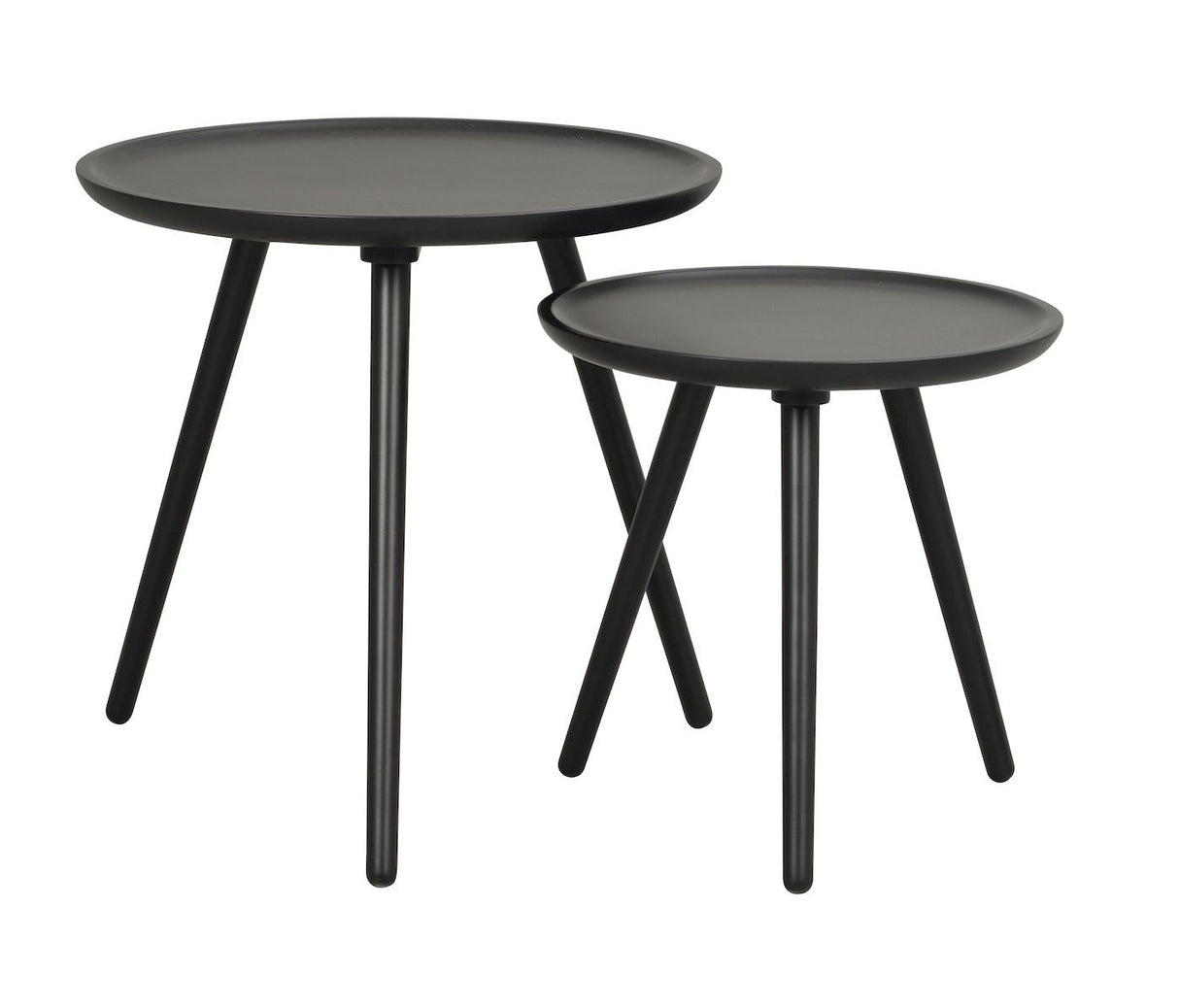 Daisy Deposit Tables, Black