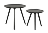 Daisy Deposit Tables, Black