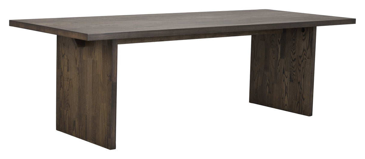 Emmett Dining Table, 240, Brown oak