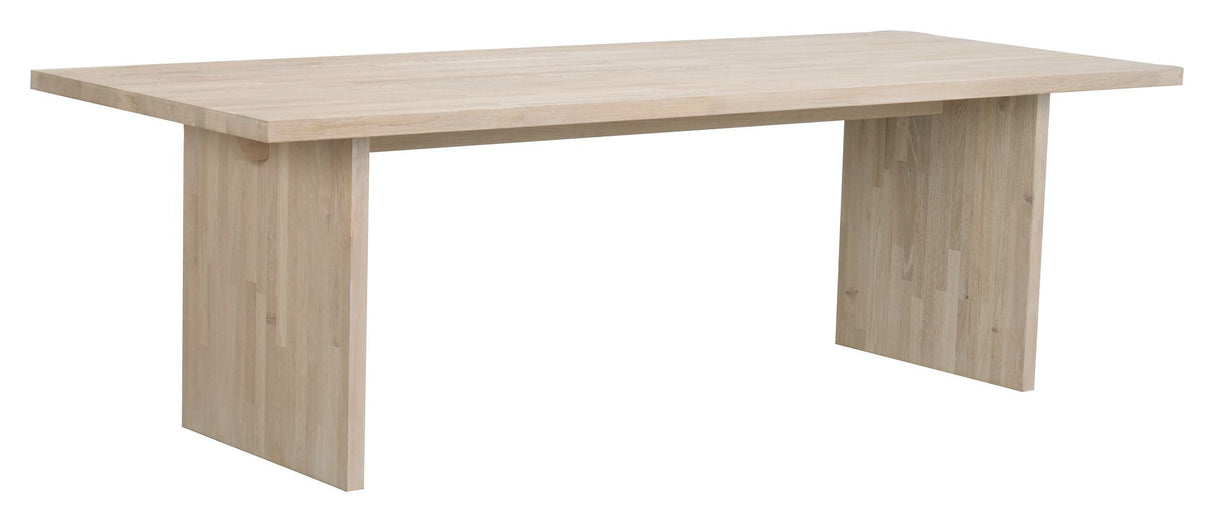 Emmett Dining table, 240, white pigmented oak