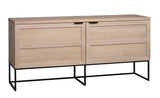 Everett Sideboard B160 cm - Oak/Black