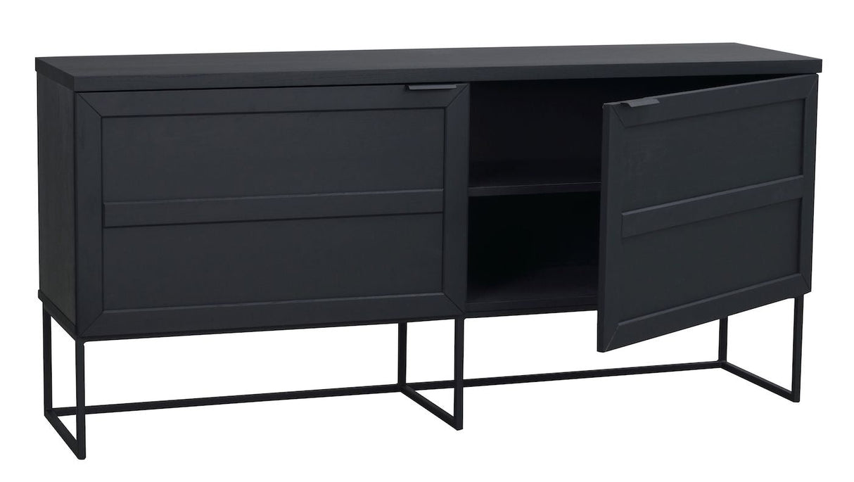 Everett Sideboard B160 cm - Black - 100%® certified wood