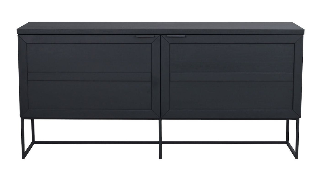 Everett Sideboard B160 cm - Black - 100%® certified wood